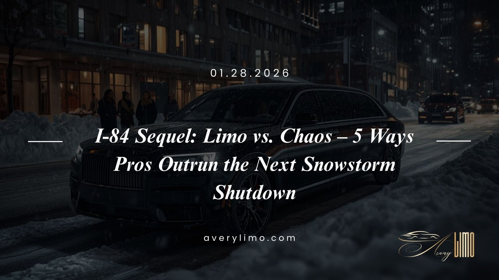 I-84 Sequel Limo vs. Chaos 5 Ways Pros Outrun the Next Snowstorm Shutdown | Avery Limo