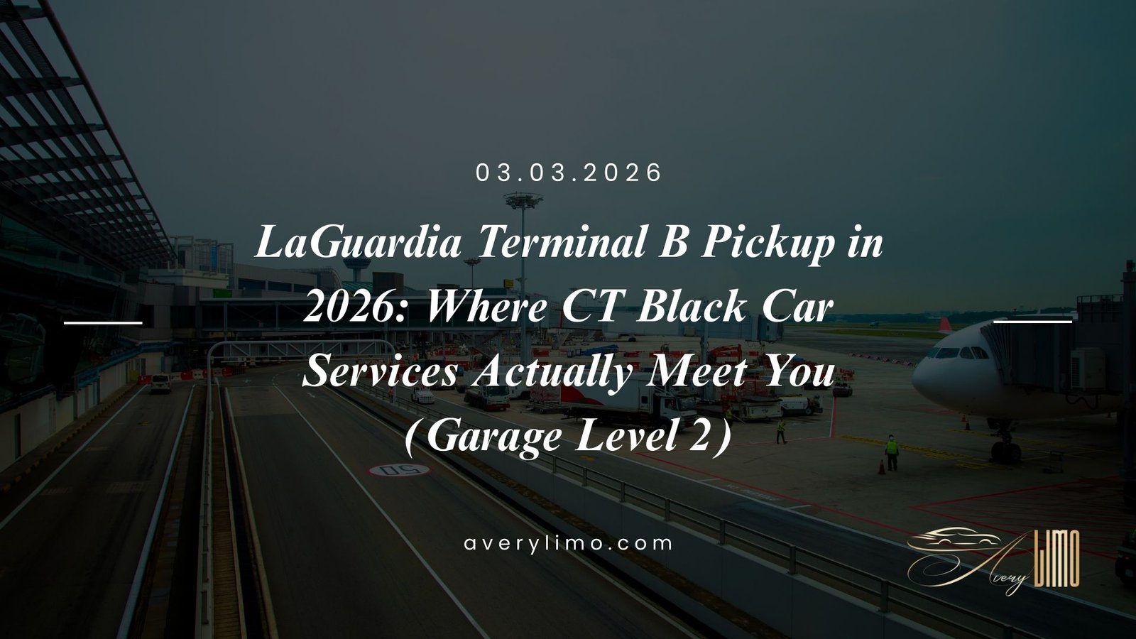 lga terminal b black car services pickup